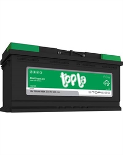Автомобильный аккумулятор Topla AGM R+ / 114105