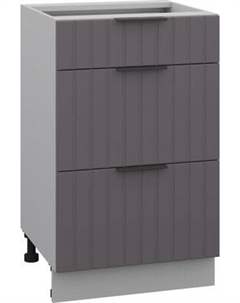 Шкаф-стол кухонный Arvento Корнелия Анта-плюс НШ50р3ш без столешницы