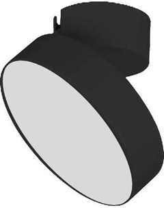 Спот Arlight SP-RONDO-FLAP-R175-16W Warm3000 BK 110deg / 028164
