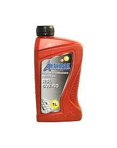 Моторное масло ALPINE RSL 5W40 / 0100141 Alpine
