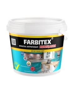 Краска Farbitex Моющаяся