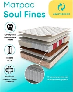 Матрас Askona Soul Fines 140x186