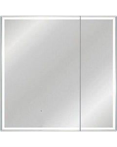 Шкаф с зеркалом для ванной Symbolite Квартет 80x80