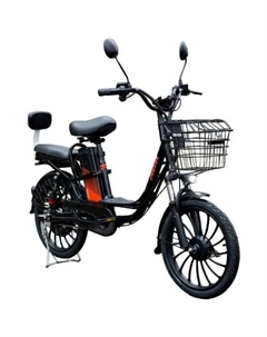 Электровелосипед E-ALFA 20 Pro (черный) Avm