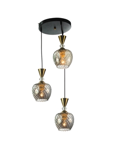 Светильник подвесной (К) НСБ 01-3x60-101 N6315/3 черный/медь Aitin-pro