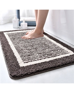 Коврик для ванной ILLU 48x78 см бургунд (полиэстер, ТПР) xb24102130-2 Illu