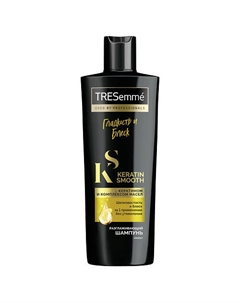 E Шампунь разглаживающий гладкость и блеск Keratin Smooth 400 Tresemme