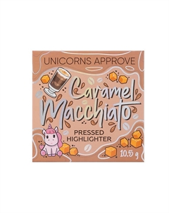 Прессованный хайлайтер Coffee Mood Unicorns approve