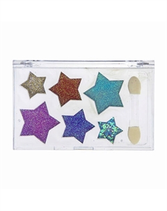 Крем-тени для век с блестками, в наборе Lukky