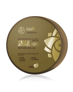 Увлажняющий гель для лица с муцином улитки 300 Asiakiss