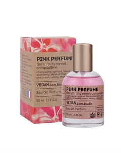 Парфюмерная вода женская Pink Perfume абрикос шампанское взбитые сливки 50 Vegan.love.studio