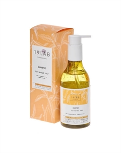 Шампунь для нормальных и ломких волос "Интенсивное увлажнение" с фосфолипидами 250 19lab