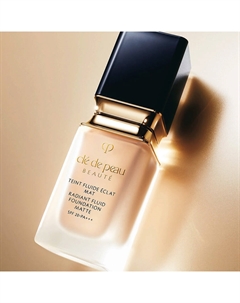 Тональный флюид с эффектом матового покрытия Radiant Fluid Foundation Matte Cle de peau beaute