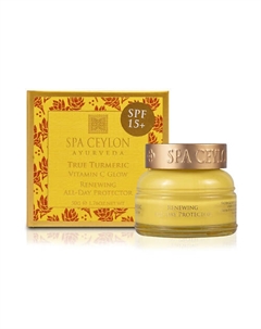 Дневной крем для лица с витамином С "КУРКУМА" 50 Spa ceylon