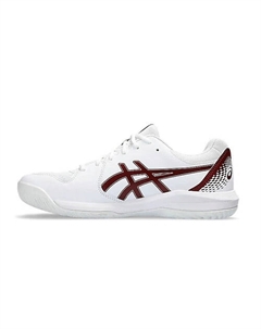 Кроссовки Gel Dedicate 8 Tennis Shoes 'White Antique Red' Asics