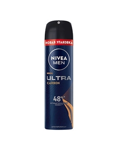 MEN Дезодорант-антиперспирант спрей "ULTRA Carbon" 150 Nivea