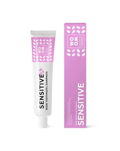 Зубная паста для чувствительных зубов Family SENSITIVE 75 Wo om