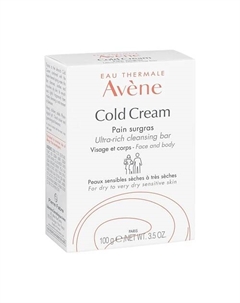 Сверхпитательное мыло с колд-кремом Cold Cream Ultra-Rich Cleansing Bar 100 Avene