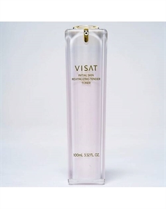 Премиальный восстанавливающий нежный тонер с эластином, гиалуроновой кислотой и пептидами 100 Visat