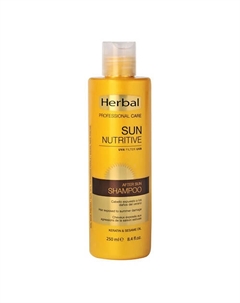 Шампунь восстановление после солнца Professional Care Sun Nutritive Shampoo 250 Herbal