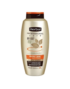 Шампунь питание Professional Care Anti Frizz Shampoo 750 Herbal