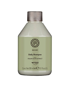 Шампунь для волос увлажняющий для ежедневного использования с экстрактом оливы, веган Daily 300 Bulbs&roots