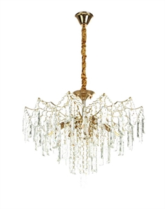 Люстра «Мария» 9×40 Вт Е14 золото 60×60×46(60)см Bayerlux
