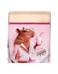 Мешок для обуви с карманом 490×410,, CapyBarbara Erichkrause