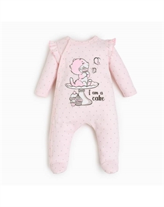 Комбинезон детский, цвет розовый, рост 74см Гам