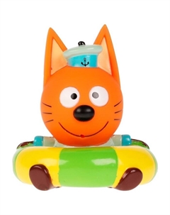 Игрушка для ванны «Коржик на круге», Три Кота Капитошка