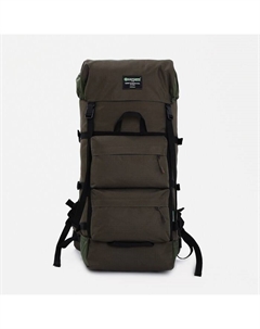 Рюкзак туристический, 100 л, отдел на молнии, 3 наружных кармана,, цвет хаки Huntsman