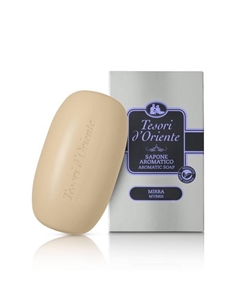 Мыло твёрдое ароматическое мирра, 125 г Tesori d'oriente