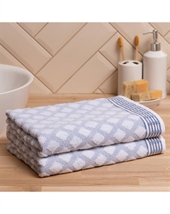 Полотенце махровое "Fantasy" 70х130 см, синий, 100% хлопок, 400 гр/м2 Lovelife