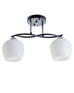 Люстра "Алтера" 2хЕ27 40Вт чёрный 42х21х27 см Bayerlux