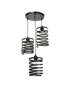 Светильник 2462/3 E27 40 Вт черный 54×54×78 см Bayerlux