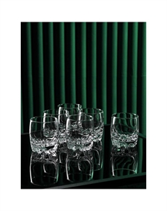 Стаканы для виски Sylvana, 305 мл, набор 6 шт., стекло, прозрачные Pasabahce