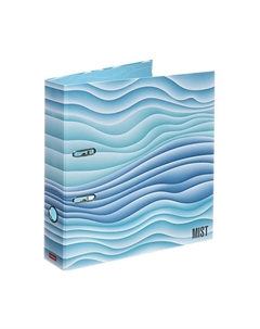 Папка-регистратор А4, Mist, 70 мм, матовая ламинация, арочный механизм Hatber