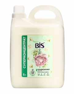 Кондиционер для белья «Пион и белые цветы», концентрированный, 5 л Bis