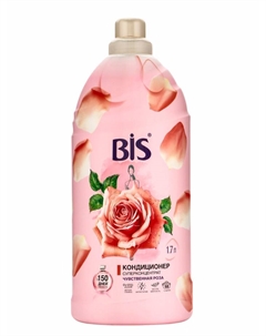 Кондиционер для белья «Чувственная роза», концентрированный, 1.7 л Bis