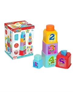 Логическая пирамидка «Стаканчики» Dede