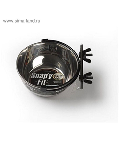 Миска на клетку, 300 мл, нержавеющая сталь Midwest