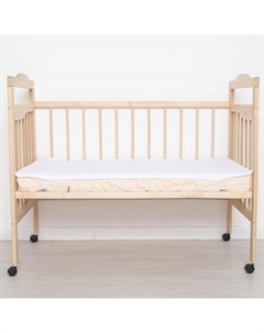 Наматрасник непромокаемый на резинке "Машенька", размер 60х120см, махра/мембрана Сонная сказка