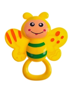 Погремушка «Бабочка» с эластичными элементами Крошка я