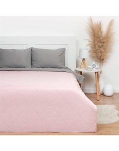 Покрывало 1.5 сп 150×210±5 см, цвет розовый, микрофайбер, 100% п/э Lovelife