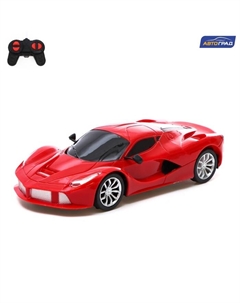 Машина радиоуправляемая «СпортКар», работает от батареек, цвет красный Автоград