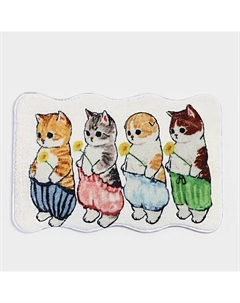Коврик для дома «Котята», для детей, 39.5×60.5 см Доляна