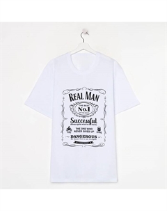 Футболка мужская Real man размер 56 Kaftan