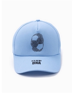 Бейсболка для мальчика, цвет голубой, размер 52-54 Rossini
