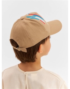 Бейсболка для мальчика, цвет бежевый, размер 52-54 Rossini