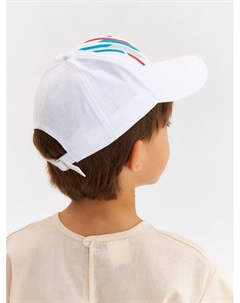 Бейсболка для мальчика, цвет белый, размер 52-54 Rossini